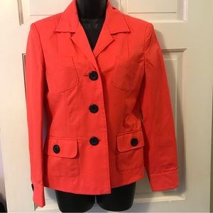 Julie Mitchell Urban Persimmon Blazer Sz 6